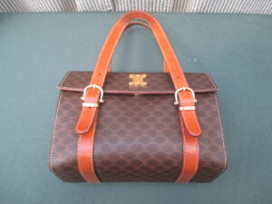 【CELINE バッグ 修理】セリーヌ バッグ　古いバッグの傷んだ持ち手の作り直し